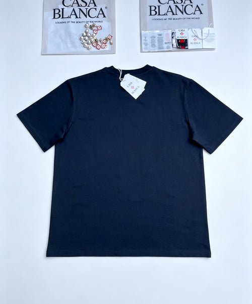 Casa - Tropical Volcano Black Tee