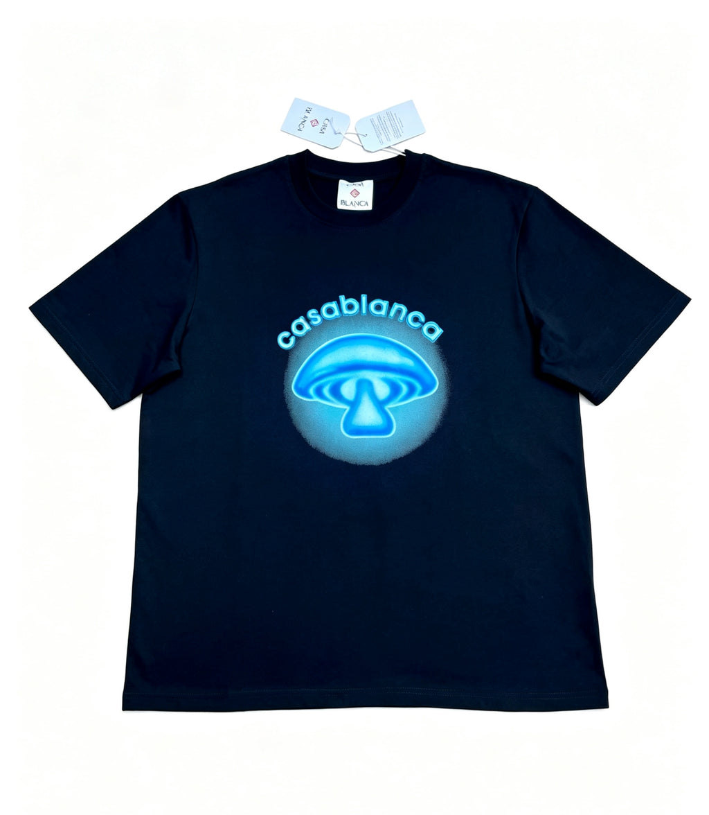Casa - Neon Mushroom Navy Tee
