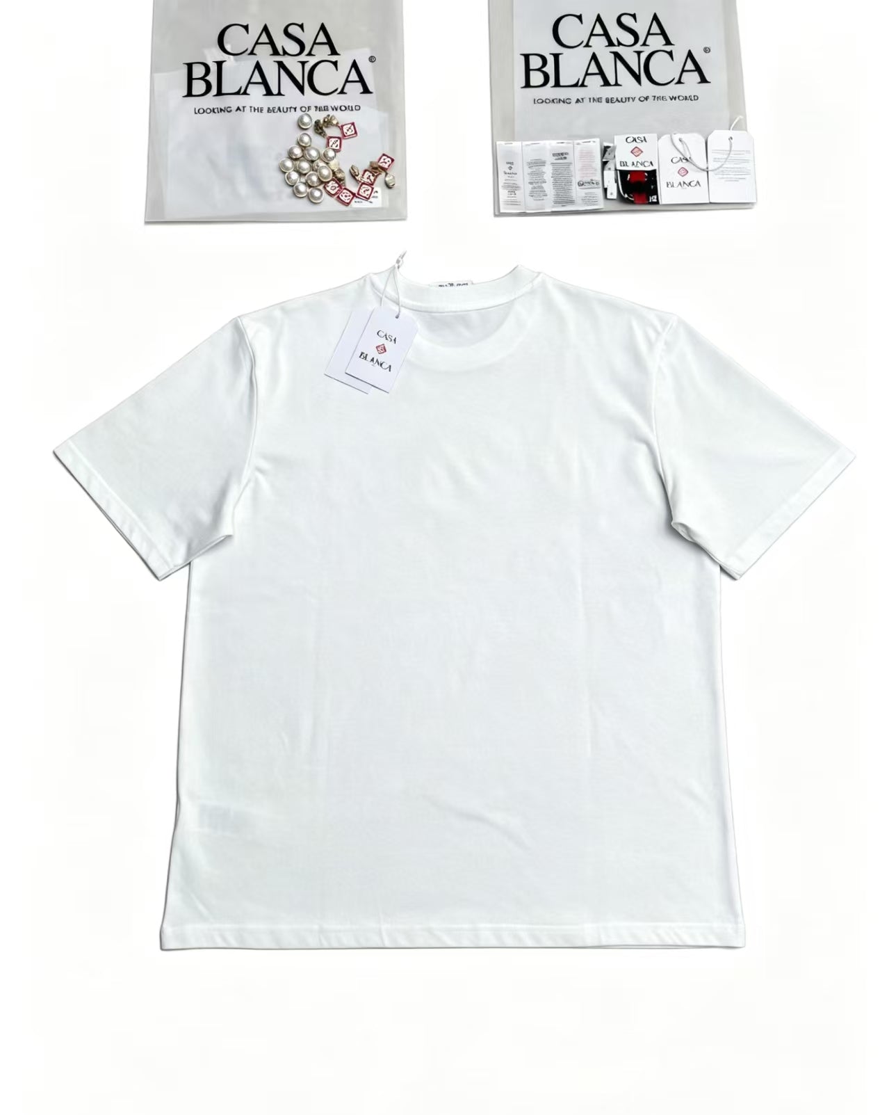 Casa - Neon Mushroom White Tee