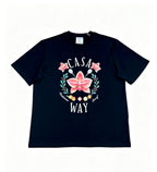 Casa - Casa Way Orchid Black Tee