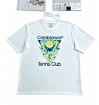 Casa - Tennis Club Flame White Tee