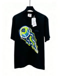 Casa - Flaming Tennis Ball Black Tee