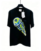 Casa - Flaming Tennis Ball Black Tee