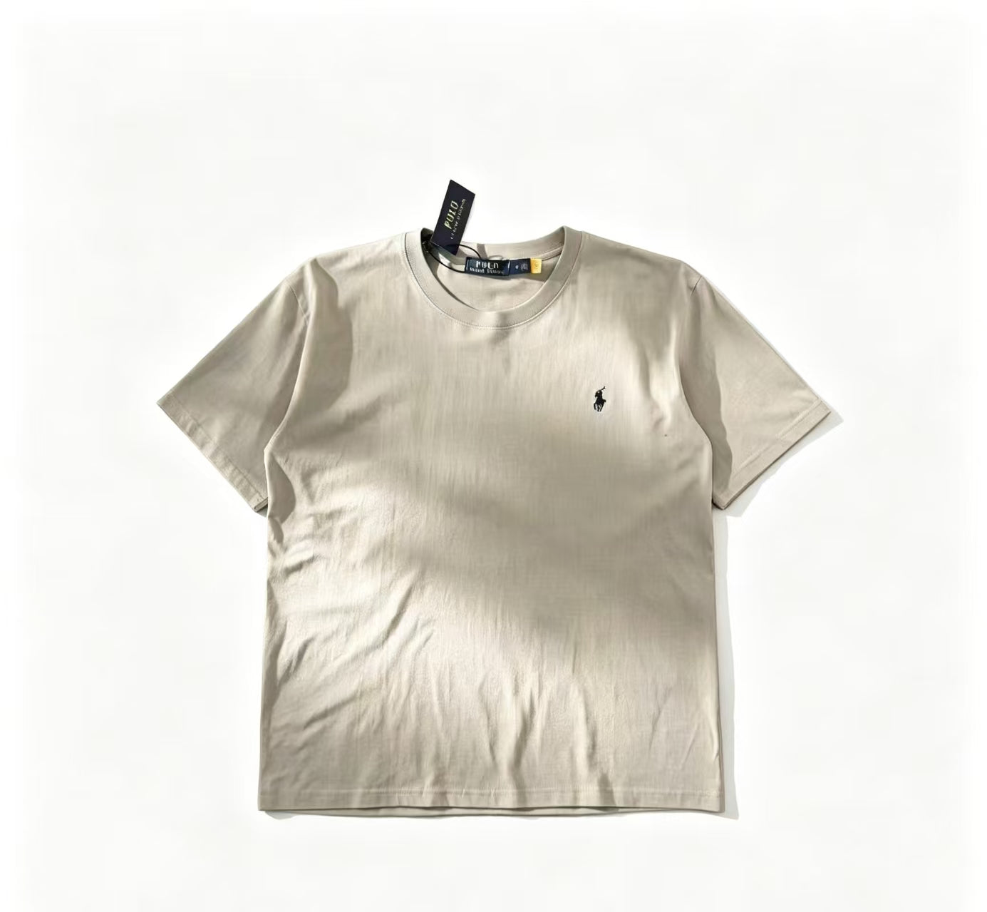 Polo - Classic Pony Crew Neck Tee Sand Beige