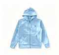 Polo - Classic Pony Zip-Up Hoodie Sky Blue