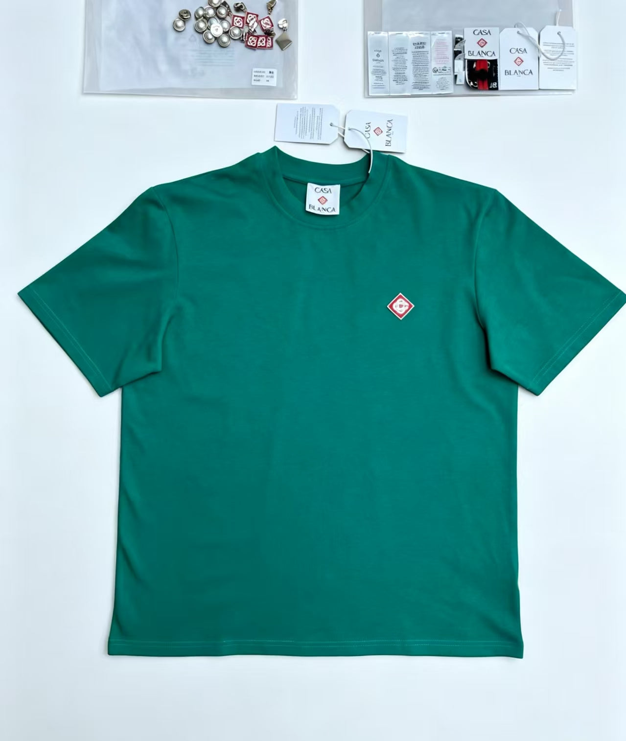 Casa - Diamond Logo Green Tee