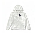 Polo - Classic Pony Zip-Up Hoodie White