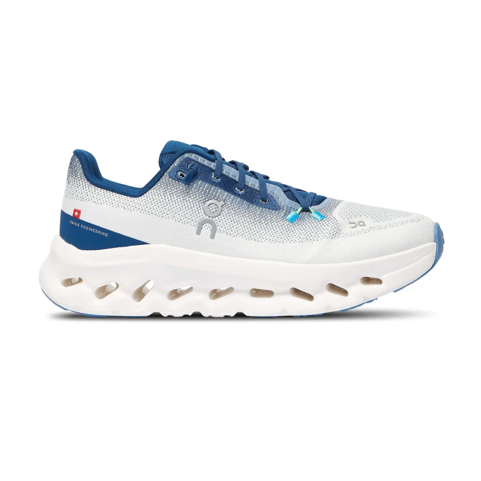Cloudmonster White Blue